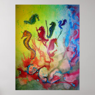 Poster Symphanie du Cheval de mer