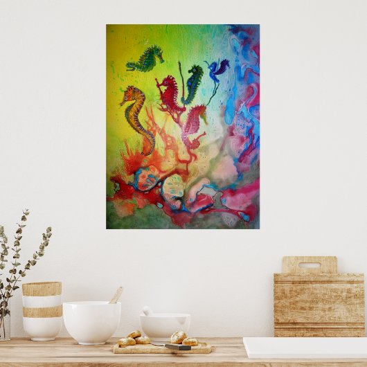 Poster Symphanie du Cheval de mer (Cuisine)