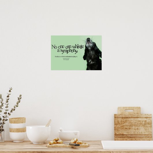 Poster Symphonie (Cuisine)