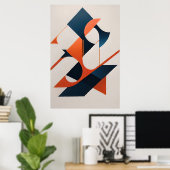 Poster Symphonie angulaire (Bureau à domicile)