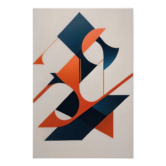Poster Symphonie angulaire (Devant)
