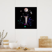 Poster Symphonie cosmique (Cuisine)