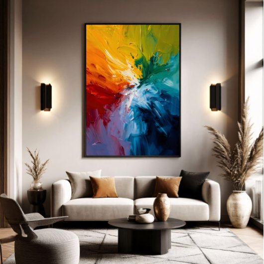Poster Symphonie de Couleurs