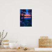 Poster Symphonie de la nature, nuit de Starlit (Cuisine)