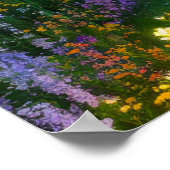 Poster Symphonie de printemps colorée (Coin)