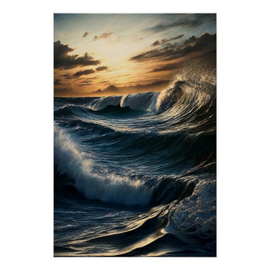 Poster Symphonie des vagues (Devant)