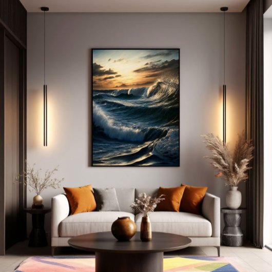 Poster Symphonie des Vagues