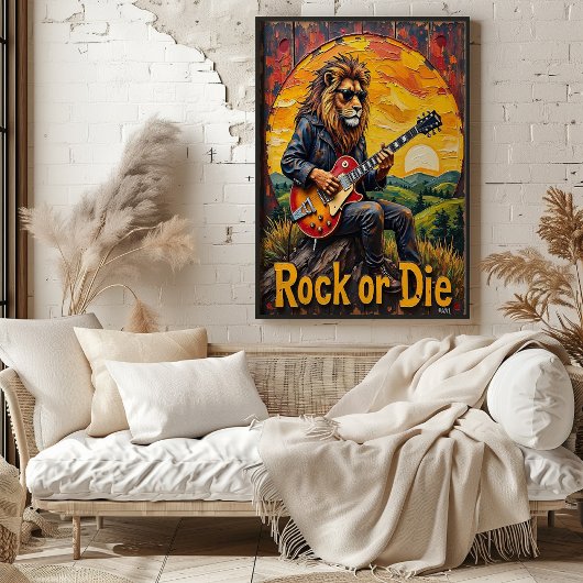 Poster Symphonie du coucher de soleil : Valley Roar