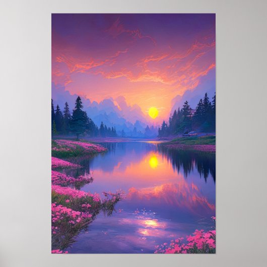 Poster Symphonie du soir de la nature (Devant)