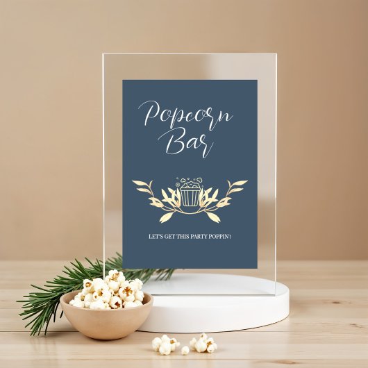 Poster Symphonie florale intemporelle Mariage Plaque de b