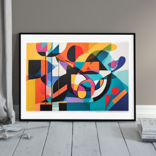 Poster Symphonie Synthwave