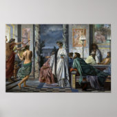 Poster Symposium de Platon par Anselm Feuerbach (Devant)