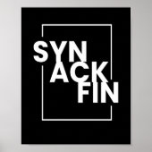 Poster SYN ACK FIN IT Code pirate (Devant)