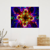 Poster Synapse déclenchée de l'esprit holographique (Cuisine)