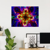 Poster Synapse déclenchée de l'esprit holographique (Bureau à domicile)