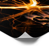 Poster Synapse feu rouge (Coin)