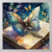 Poster Synchronicité Mysticisme incarné Spiritualité (Devant)