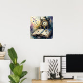 Poster Synchronicité Mysticisme incarné Spiritualité (Bureau à domicile)