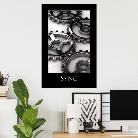 Poster Synchroniser (Bureau à domicile)