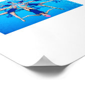 Poster Synchroniser la natation (Coin)
