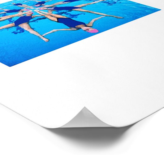 Poster Synchroniser la natation (Coin)