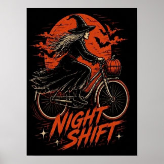 Poster Syndicat Hardball Nuit de la Saint-Sylvestre Rétro