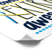 Poster Syndrome De Down Extra Chromosome Extra Awesome (Coin)