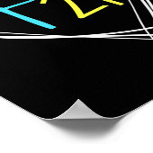 Poster Syndrome de Down T21 Sensibilisation des femmes ay (Coin)