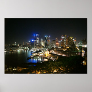 Poster Syney Skyline