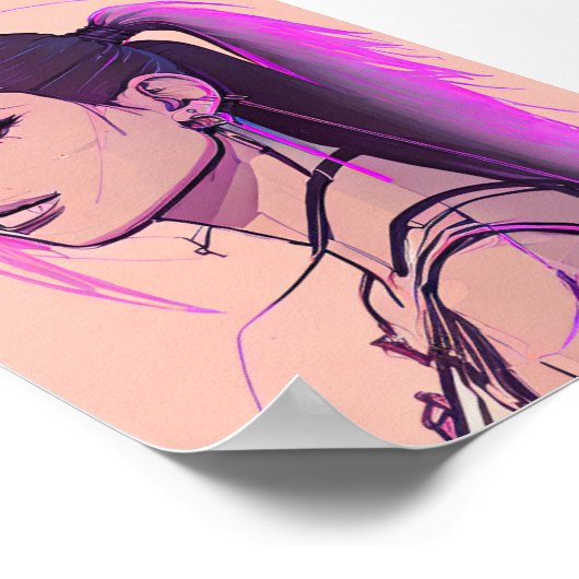 Poster Synthwave-punk (Coin)