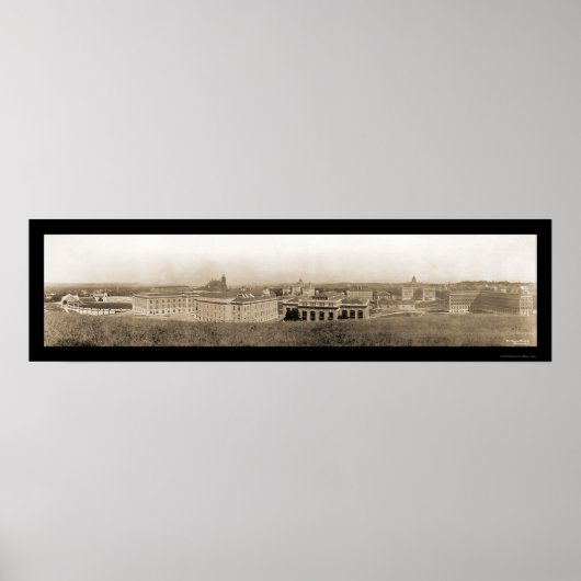 Poster Syracuse University NY Photo 1909 (Devant)