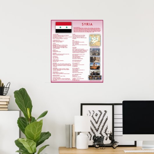 Poster Syrie (Bureau à domicile)