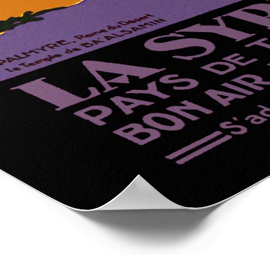 Poster Syrie et Liban (Coin)