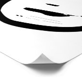 Poster Syringe rétro (Coin)