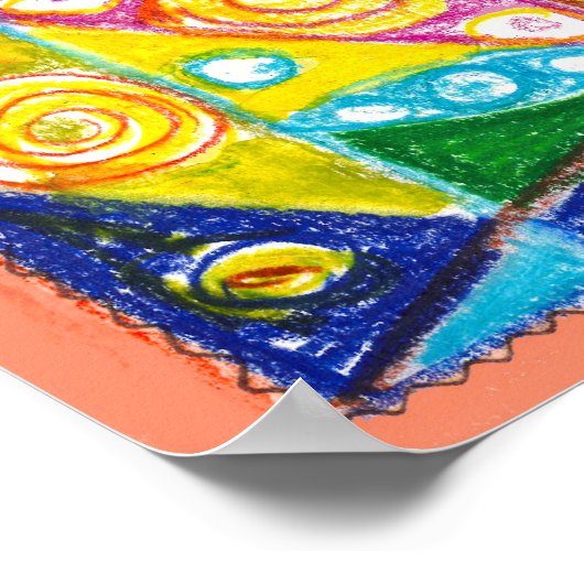 Poster Système Abstrait (Coin)