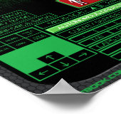 Poster Système de gestion des champs de bataille d'éclosi (Coin)