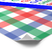 Poster Système de jeu Ultimate Gamer 3 Couleurs RVB (Coin)