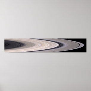 Poster Système de l'anneau de Saturn