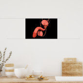 Poster Système de reproduction chez les hommes humains 3 (Cuisine)