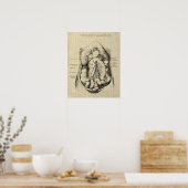 Poster Système digestif Anatomie imprimer 2 Gastroentérol (Cuisine)