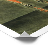 Poster Système musculaire profond de l'arrière du corps, (Coin)