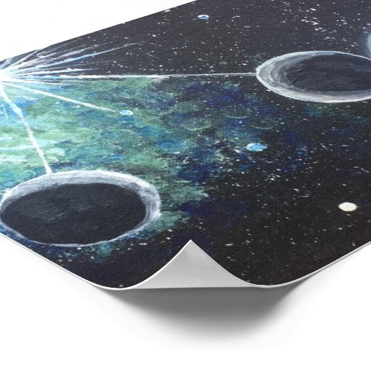 Poster système solaire (Coin)