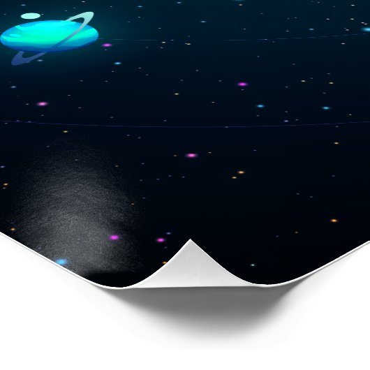 Poster Système solaire (Coin)