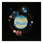 Poster Système solaire.1 (Devant)