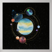 Poster Système solaire.1 (Devant)