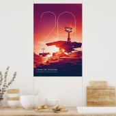 Poster Système solaire, 20 ans d'esprit et d'opportunité (Cuisine)