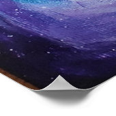 Poster Système solaire avec héliosphère (Coin)