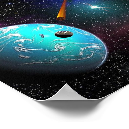 Poster Système solaire C-9G6A (Coin)