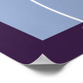 Poster Système solaire de style vintage (Coin)