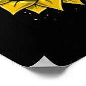 Poster Système solaire de tournesols (Coin)